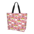 thumbnail image 1 of Yiaed Cartoon Chicken Print Handbag for Women Tote Purse Shoulder Bag Large Fashion Hobo Purse Handbag Shopping Tote, 1 of 5