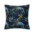 thumbnail image 1 of Yiaed Cartoon Dinosaur Print Pillow Covers Super Soft Decorative Square Throw Pillow Covers Case Cushion Covers for Sofa Couch Bedroom Car Decor（No pillow core）-20"x20", 1 of 7
