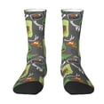 thumbnail image 1 of Yiaed Cartoon Dinosaurs Print Great elasticity Crew Socks Sports socks for Men and Women, 1 of 5