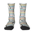 thumbnail image 1 of Yiaed Cartoon Dinosaurs Print Great elasticity Crew Socks Sports socks for Men and Women, 1 of 5