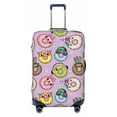 thumbnail image 1 of Yiaed Cartoon Donuts Print Travel Luggage Cover Suitcase Protector Fits 18-32 Inch Luggage Wheel Covers Patterned Elastic Luggage Anti-scratch（No luggage）-, 1 of 5