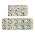 thumbnail image 1 of Yiaed Cartoon Flowers Kitchen Rugs Sets of 2 Kitchen Mats Cushioned Anti Fatigue Kitchen Rug Tapetes Para Cocina for Sink,Laundry Room, 1 of 6
