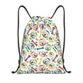 thumbnail image 1 of Yiaed Cartoon Labrador Retriever Print Drawstring Bags Drawstring Backpack Bulk String Back Pack Gym Sport Bag-Small, 1 of 5