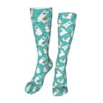 thumbnail image 1 of Yiaed Cartoon Llamas Print Great elasticity Adult Stockings Sports socks for Men and Women-One Size, 1 of 8