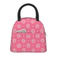 thumbnail image 1 of Yiaed Cartoon Pigs and Hearts Print Lunch Bag Adult Insulated Lunch Box, Leakproof Cooler Food Lunch Containers Reusable High Capacity Lunch Tote Bags-One Size, 1 of 6