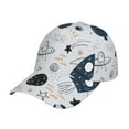 thumbnail image 1 of Yiaed Cartoon Planets Print Cap Adjustable Size for Running Workouts and Outdoor Activities All Seasons, 1 of 1