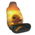 thumbnail image 1 of Yiaed Cartoon Swimming Yellow Duck Print Car Seat Covers,Universal Auto Seats Protector Fits for Car,SUV Sedan,Truck,Automotive Seat Covers & Accessories, 1 of 5