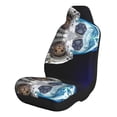 thumbnail image 1 of Yiaed Cat Astronaut Print Car Seat Covers,Universal Auto Seats Protector Fits for Car,SUV Sedan,Truck,Automotive Seat Covers & Accessories-1, 1 of 9