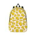 thumbnail image 1 of Yiaed Cheese Print Backpack, Premium Laptop Backpack, Travel Backpack for Women, Lightweight Backpacks, Comfortable Back Pack-Medium, 1 of 7