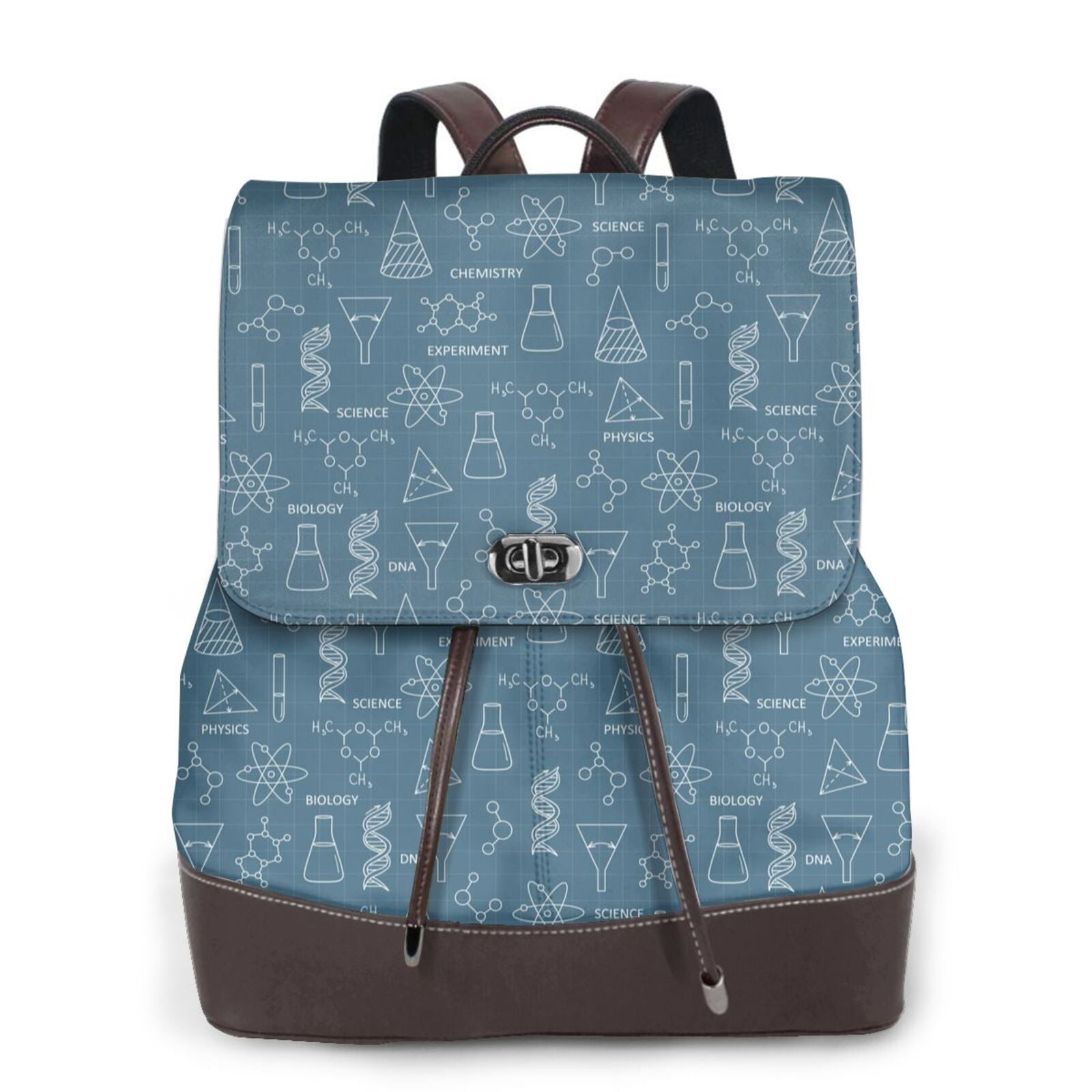 Yiaed Chemical Formulas And Objects Print Laptop Backpack for Women ...