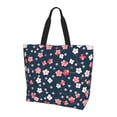 thumbnail image 1 of Yiaed Cherry Blossoms Print Handbag for Women Tote Purse Shoulder Bag Large Fashion Hobo Purse Handbag Shopping Tote, 1 of 5