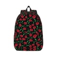 thumbnail image 1 of Yiaed Cherry Print Backpack, Premium Laptop Backpack, Travel Backpack for Women, Lightweight Backpacks, Comfortable Back Pack-Small, 1 of 5