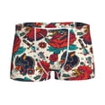 thumbnail image 1 of Yiaed Chicken Print Boys' Boxer Briefs Cotton Casual Stretch Comfort Boys Boxers - Kids Boxer Briefs Underwear for Boys (6-18)-X-Small, 1 of 5