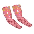 thumbnail image 1 of Yiaed Chocolate with Flowing Cream Print Arm Sleeves,Cooling UV Sun Protection Sports Compression for Men/Women, 1 of 6