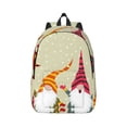 thumbnail image 1 of Yiaed Christmas Card With Gnomes Print Backpack, Premium Laptop Backpack, Travel Backpack for Women, Lightweight Backpacks, Comfortable Back Pack-Medium, 1 of 5