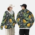 thumbnail image 1 of Yiaed Citrus Fruits Elegant Lemons Print Sun Shirts UPF 50+ Protection Hoodie Rash Guard Shirt UV Shirt Long Sleeve Fishing Outdoor Lightweightase-Large, 1 of 5