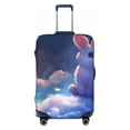 thumbnail image 1 of Yiaed Cloud Cute Rabbit Print Travel Luggage Cover Suitcase Protector Fits 18-32 Inch Luggage Wheel Covers Patterned Elastic Luggage Anti-scratch（No luggage）-X-Large, 1 of 5