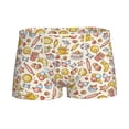 thumbnail image 1 of Yiaed Coffee Donuts Print Boys' Boxer Briefs Cotton Casual Stretch Comfort Boys Boxers - Kids Boxer Briefs Underwear for Boys (6-18)-X-Large, 1 of 5
