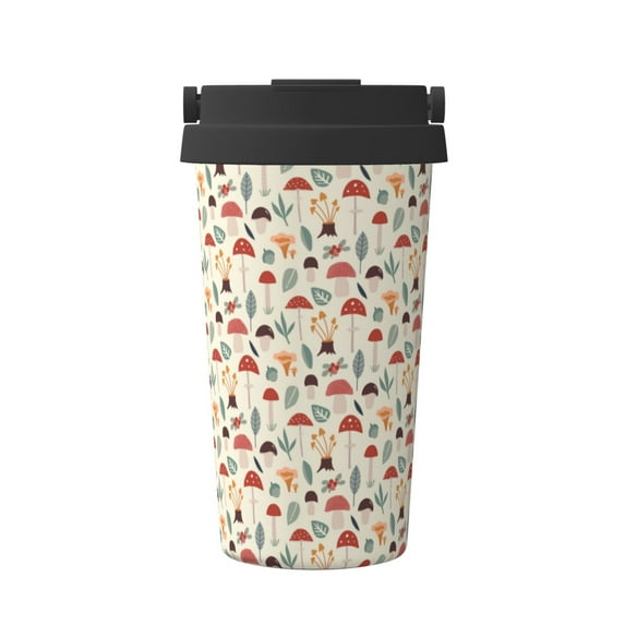 Yiaed Colorful Autumn Print Stainless Steel Coffee Mug -Vacuum Insulated Coffee Tumbler - Leakproof Travel Mugs Insulated for Hot & Cold Drinks