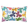 thumbnail image 1 of Yiaed Colorful Butterflies Print Brushed Microfiber Envelope Pillowcases, Standard,Envelope Closure Pillow Cases(No pillow core)-20"x30", 1 of 6