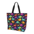 thumbnail image 1 of Yiaed Colorful Dinosaur Print Handbag for Women Tote Purse Shoulder Bag Large Fashion Hobo Purse Handbag Shopping Tote, 1 of 5