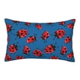 thumbnail image 1 of Yiaed Colorful Ladybird Print Brushed Microfiber Envelope Pillowcases, Standard,Envelope Closure Pillow Cases(Without Pillow Core)-20"x30", 1 of 6