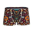 thumbnail image 1 of Yiaed Colorful Mexican2 Print Boys' Boxer Briefs Cotton Casual Stretch Comfort Boys Boxers - Kids Boxer Briefs Underwear for Boys (6-18)-Medium, 1 of 5