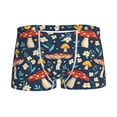 thumbnail image 1 of Yiaed Colorful Mushrooms Print Boys' Boxer Briefs Cotton Casual Stretch Comfort Boys Boxers - Kids Boxer Briefs Underwear for Boys (6-18)-X-Large, 1 of 5