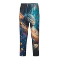 thumbnail image 1 of Yiaed Colorful Planet Universe Print Teenagers' Lounge Pants, Loose PJ Bottoms, Long Pajama Pants for Men-Medium, 1 of 6