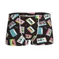 thumbnail image 1 of Yiaed Colorful Retro Tape Print Boys' Boxer Briefs Cotton Casual Stretch Comfort Boys Boxers - Kids Boxer Briefs Underwear for Boys (6-18)-X-Small, 1 of 5