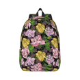 thumbnail image 1 of Yiaed Colorful Roses Print Backpack, Premium Laptop Backpack, Travel Backpack for Women, Lightweight Backpacks, Comfortable Back Pack-Small, 1 of 5