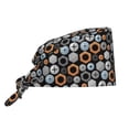 thumbnail image 1 of Yiaed Colorful Screws Print Turban Hat for Women Men Comfortable Adjustable Cleaning Working Cap with Sweatband, 1 of 4
