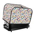 thumbnail image 1 of Yiaed Colorful Spots Print Two Slice Bread Machine Cover, Universal Size Kitchen Appliance Cover for Bread Machine,Bread Machine Cover, 1 of 7