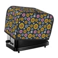 thumbnail image 1 of Yiaed Colorful Sunflowers Print Two Slice Bread Machine Cover, Universal Size Kitchen Appliance Cover for Bread Machine,Bread Machine Cover, 1 of 7
