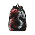 thumbnail image 1 of Yiaed Cool Black And White Dragon Print Backpack, Premium Laptop Backpack, Travel Backpack for Women, Lightweight Backpacks, Comfortable Back Pack-Medium, 1 of 7