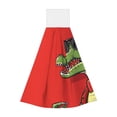 thumbnail image 1 of Yiaed Cool Crocodile With Sunglasses Print Coral Velvet Wipes Absorbent Wipes Cleaning Cloths Household Table and Dish Wiping Cloths, 1 of 7