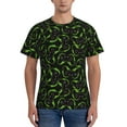 thumbnail image 1 of Yiaed Cool Gamepad Print Mens Short Sleeve Tight Fit T-Shirt, Crewneck Casual Tee-X-Large, 1 of 5