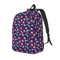 thumbnail image 1 of Yiaed Cool Mirror Cherries Print Print Laptop Backpack Travel Canvas Backpack Vintage Aesthetic Backpack for School Knapsack Backpack Backpack for School-Medium, 1 of 5