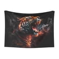 thumbnail image 1 of Yiaed Cool Tiger Print Dog Blankets-Cat Blanket Washable for Couch Protection,Puppy Blanket, Soft Plush Reversible Throw Furniture Protector-Small, 1 of 8