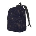 thumbnail image 1 of Yiaed Copper-Gold Gloss Outline Chrysanthemum Print Print Laptop Backpack Travel Canvas Backpack Vintage Aesthetic Backpack for School Knapsack Backpack Backpack for School-Small, 1 of 5