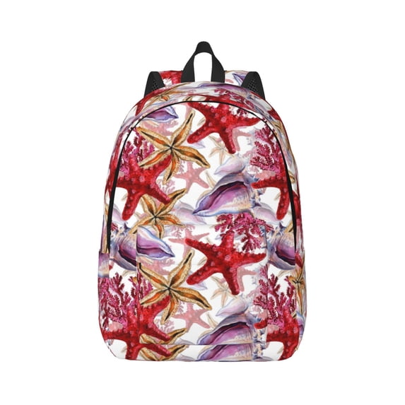 Yiaed Coral Reef Print Backpack, Premium Laptop Backpack, Travel Backpack for Women, Lightweight Backpacks, Comfortable Back Pack-Small