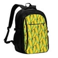 thumbnail image 1 of Yiaed Corn 1 Print Laptop Backpack,Business Travel Durable Laptops Backpack with USB Charging Port,Water Resistant College Computer Bag, 1 of 5