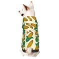 thumbnail image 1 of Yiaed Corn Print Dog Hoodie Security Pet Dog Costume Pets Dog Hoodie Sweatshirt with Pocket for Small Dogs-XX-Large, 1 of 5