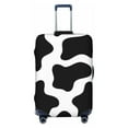 thumbnail image 1 of Yiaed Cow Print Black White Print Travel Luggage Cover Suitcase Protector Fits 18-32 Inch Luggage Wheel Covers Patterned Elastic Luggage Anti-scratch（No luggage）-Large, 1 of 5