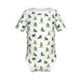 thumbnail image 1 of Yiaed Cute Avocado Yoga Print Infant Climbing Short Sleeve Onesie One-Piece Baby Bodysuit Clothes 0-12 Months -3 Months, 1 of 6