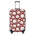 thumbnail image 1 of Yiaed Cute Baseball Print Travel Luggage Cover Suitcase Protector Fits 18-32 Inch Luggage Wheel Covers Patterned Elastic Luggage Anti-scratch（No luggage）（No luggage）-, 1 of 5
