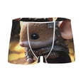 thumbnail image 1 of Yiaed Cute Big-Eared Mouse Print Boys' Boxer Briefs Cotton Casual Stretch Comfort Boys Boxers - Kids Boxer Briefs Underwear for Boys (6-18)-X-Large, 1 of 5