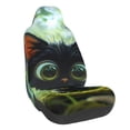 thumbnail image 1 of Yiaed Cute Big-Eyed Black Cat Print Car Seat Covers,Universal Auto Seats Protector Fits for Car,SUV Sedan,Truck,Automotive Seat Covers & Accessories-1, 1 of 5
