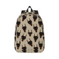 thumbnail image 1 of Yiaed Cute Black Dog Print Backpack, Premium Laptop Backpack, Travel Backpack for Women, Lightweight Backpacks, Comfortable Back Pack-Medium, 1 of 5