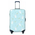 thumbnail image 1 of Yiaed Cute Bunny Print Travel Luggage Cover Suitcase Protector Fits 18-32 Inch Luggage Wheel Covers Patterned Elastic Luggage Anti-scratch（No luggage）-Large, 1 of 5